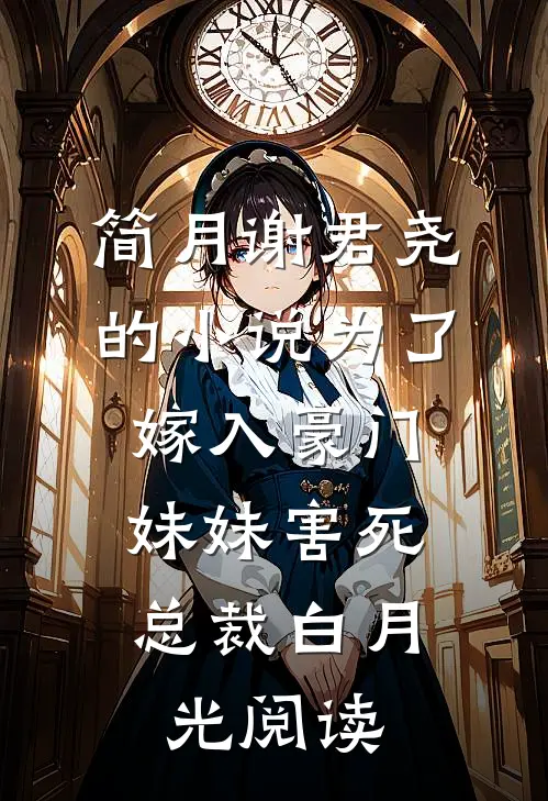 简月谢君尧的小说为了嫁入豪门，妹妹害死总裁白月光阅读