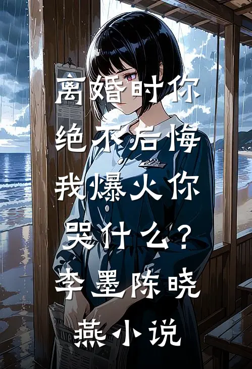 离婚时你绝不后悔，我爆火你哭什么？李墨陈晓燕小说