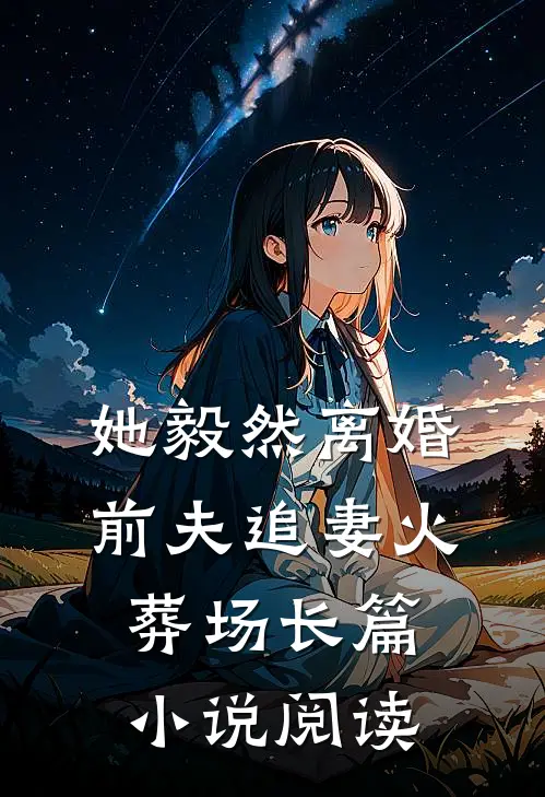 她毅然离婚前夫追妻火葬场长篇小说阅读