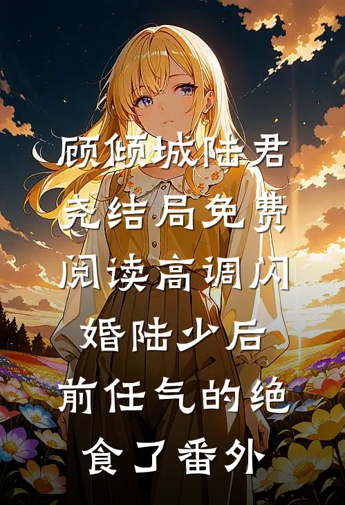顾倾城陆君尧结局免费阅读高调闪婚陆少后，前任气的绝食了番外