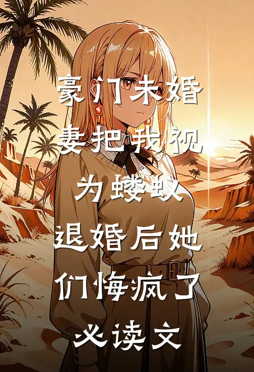 豪门未婚妻把我视为蝼蚁，退婚后她们悔疯了必读文