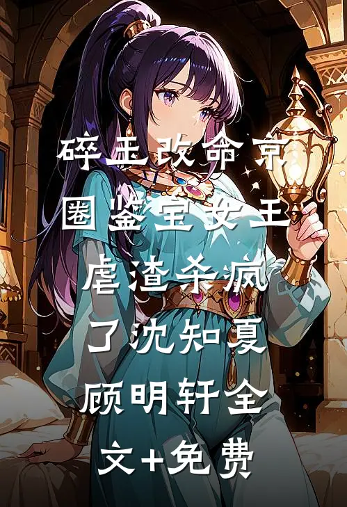 碎玉改命京圈鉴宝女王虐渣杀疯了沈知夏顾明轩全文+免费