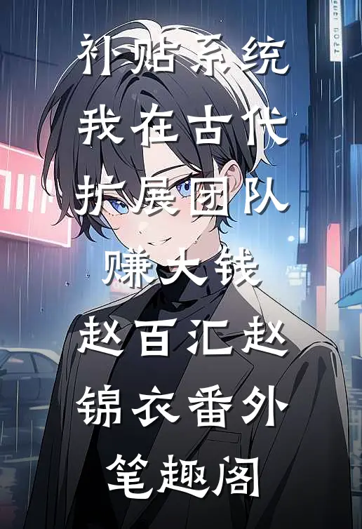 补贴系统：我在古代扩展团队赚大钱：赵百汇赵锦衣番外笔趣阁