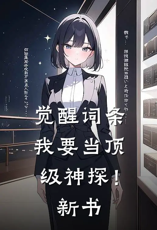 觉醒词条，我要当顶级神探！新书