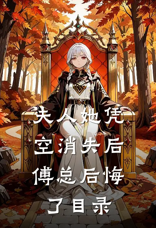 夫人她凭空消失后，傅总后悔了目录