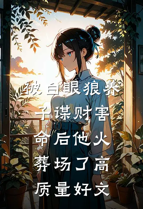 被白眼狼养子谋财害命后他火葬场了高质量好文