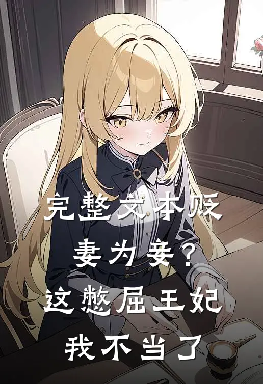 完整文本贬妻为妾？这憋屈王妃我不当了