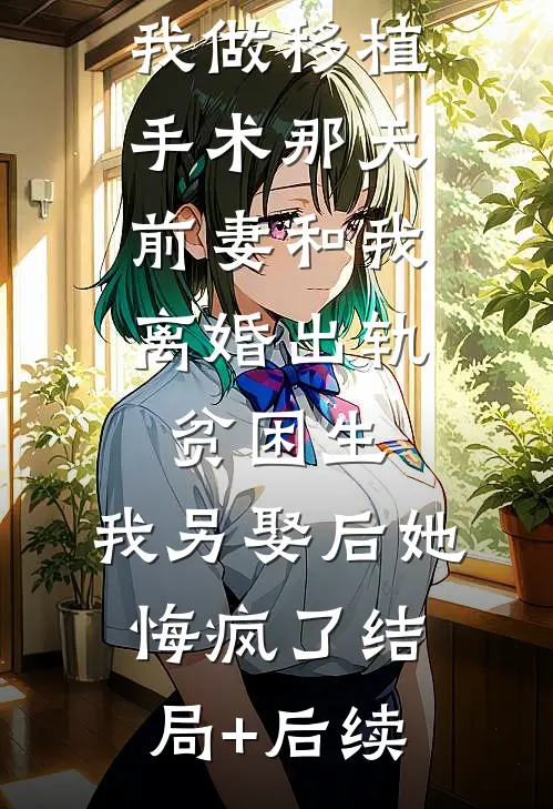 我做移植手术那天，前妻和我离婚出轨贫困生，我另娶后她悔疯了结局+后续