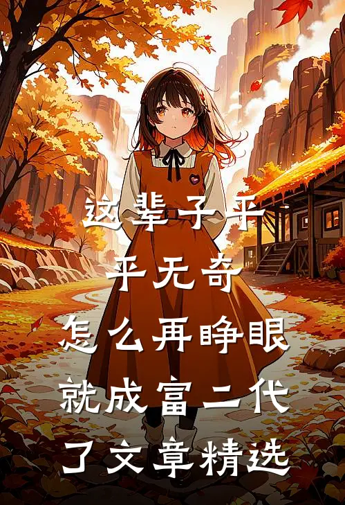 这辈子平平无奇，怎么再睁眼就成富二代了文章精选