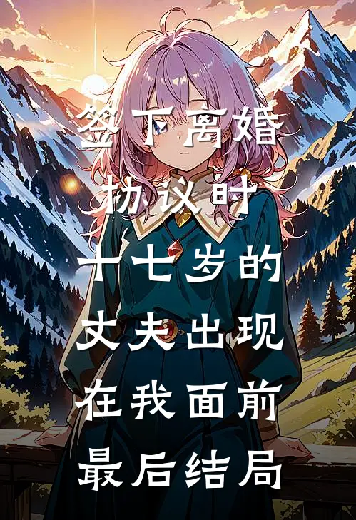 签下离婚协议时，十七岁的丈夫出现在我面前最后结局