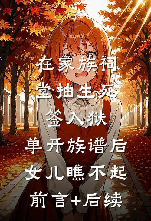 在家族祠堂抽生死签入狱，单开族谱后女儿瞧不起前言+后续