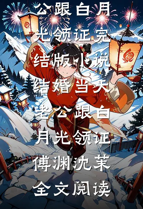结婚当天老公跟白月光领证完结版小说_结婚当天老公跟白月光领证傅渊沈茉全文阅读