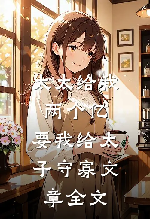 太太给我两个亿,要我给太子守寡文章全文