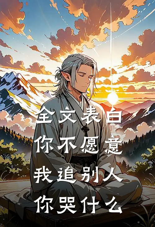 全文表白你不愿意，我追别人你哭什么
