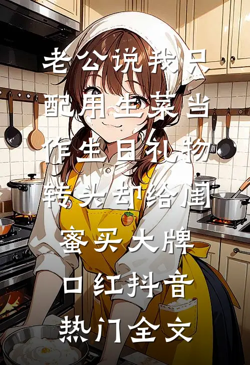 老公说我只配用生菜当作生日礼物，转头却给闺蜜买大牌口红抖音热门全文