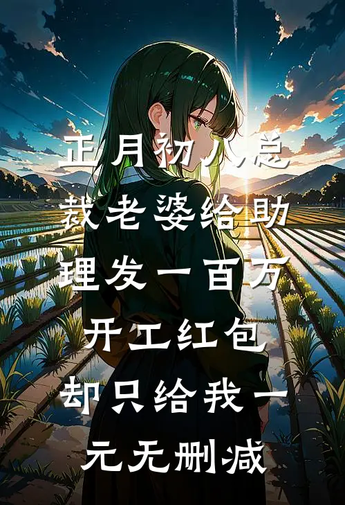 正月初八总裁老婆给助理发一百万开工红包，却只给我一元无删减