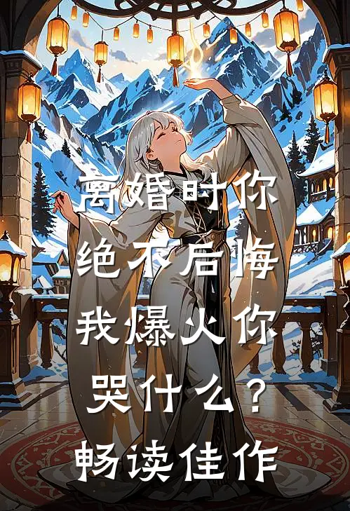 离婚时你绝不后悔，我爆火你哭什么？畅读佳作