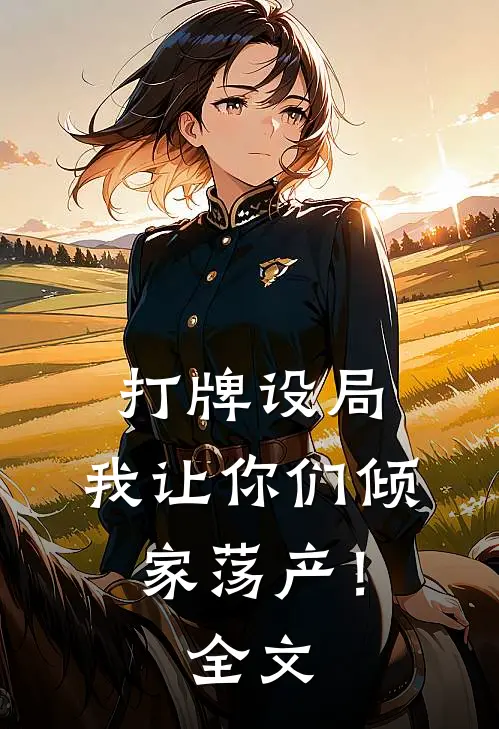 打牌设局，我让你们倾家荡产！全文