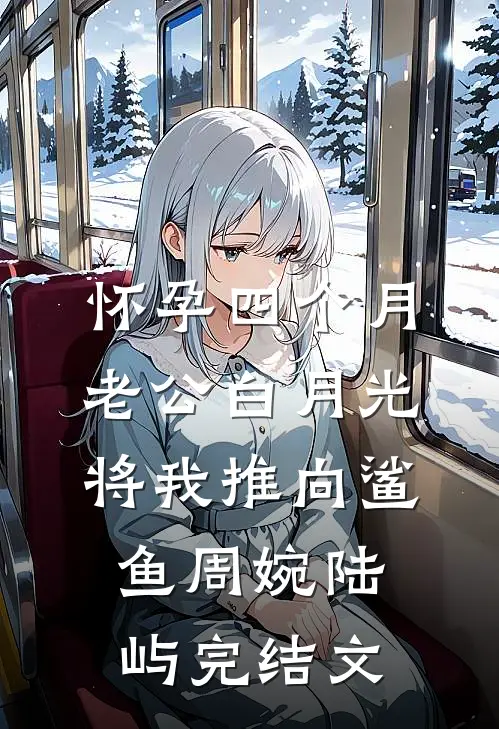 怀孕四个月，老公白月光将我推向鲨鱼周婉陆屿完结文