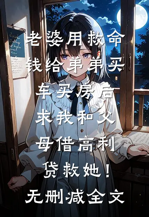 老婆用救命钱给弟弟买车买房后，求我和父母借高利贷救她！无删减全文