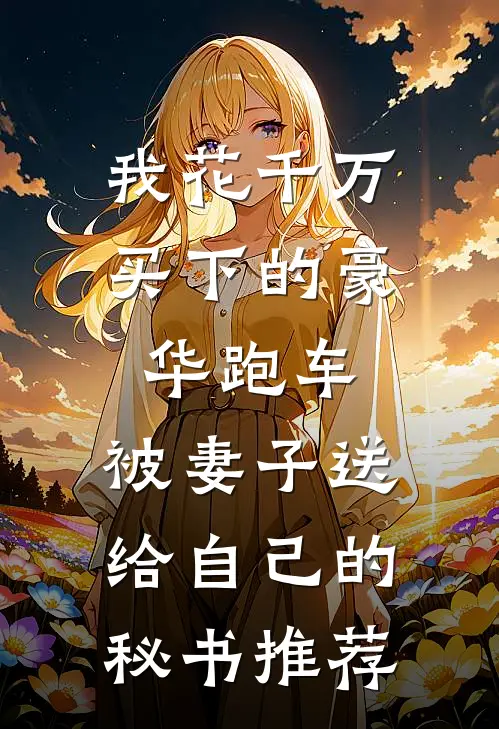 我花千万买下的豪华跑车，被妻子送给自己的秘书推荐