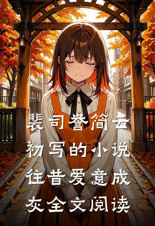 裴司誉简云初写的小说往昔爱意成灰全文阅读