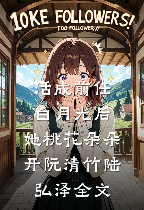 活成前任白月光后，她桃花朵朵开阮清竹陆弘泽全文
