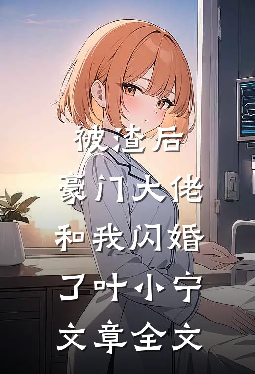 被渣后,豪门大佬和我闪婚了 叶小宁文章全文