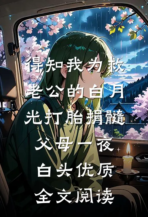 得知我为救老公的白月光打胎捐髓，父母一夜白头优质全文阅读