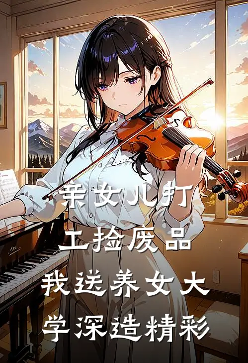 亲女儿打工捡废品，我送养女大学深造精彩