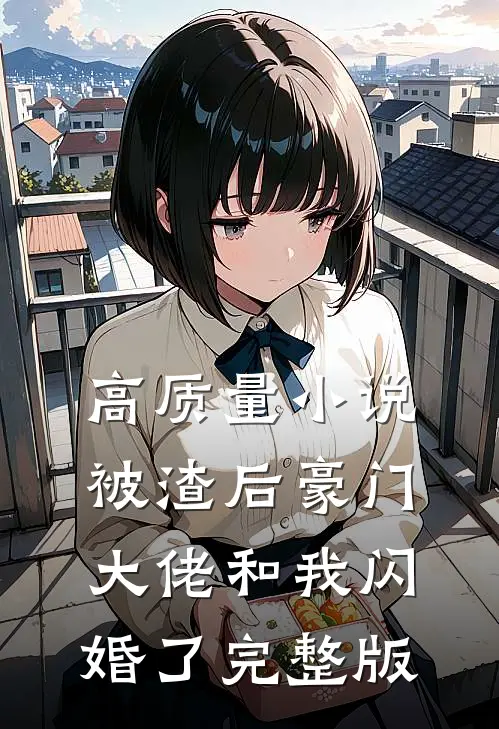 高质量小说被渣后豪门大佬和我闪婚了完整版