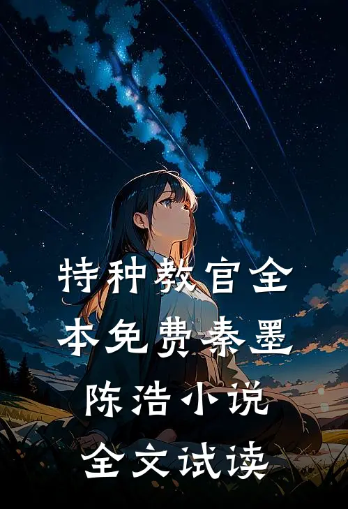 特种教官全本免费秦墨陈浩小说全文试读