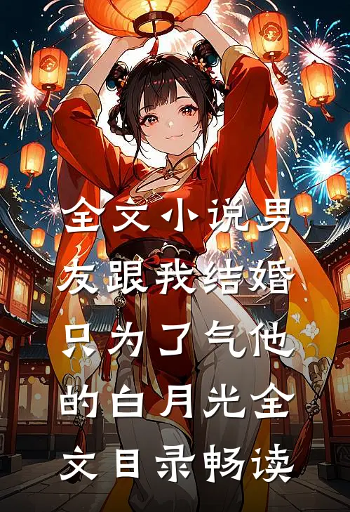 全文小说男友跟我结婚，只为了气他的白月光全文目录畅读