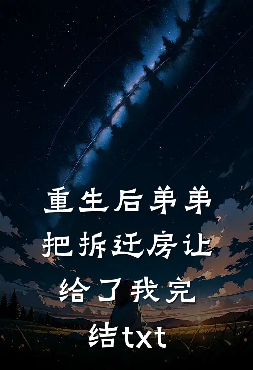 重生后弟弟把拆迁房让给了我完结txt