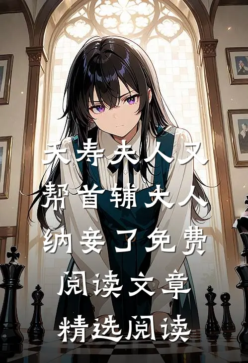 夭寿夫人又帮首辅大人纳妾了免费阅读文章精选阅读