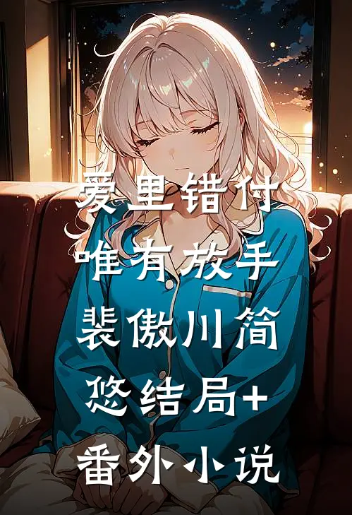 爱里错付，唯有放手裴傲川简悠结局+番外小说