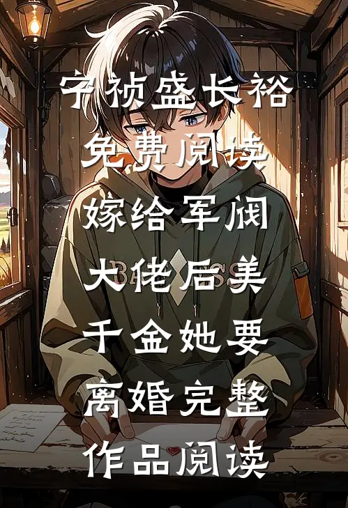 宁祯盛长裕免费阅读嫁给军阀大佬后美千金她要离婚完整作品阅读