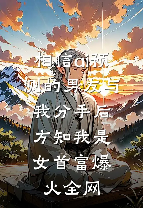 相信ai预测的男友与我分手后，方知我是女首富爆火全网