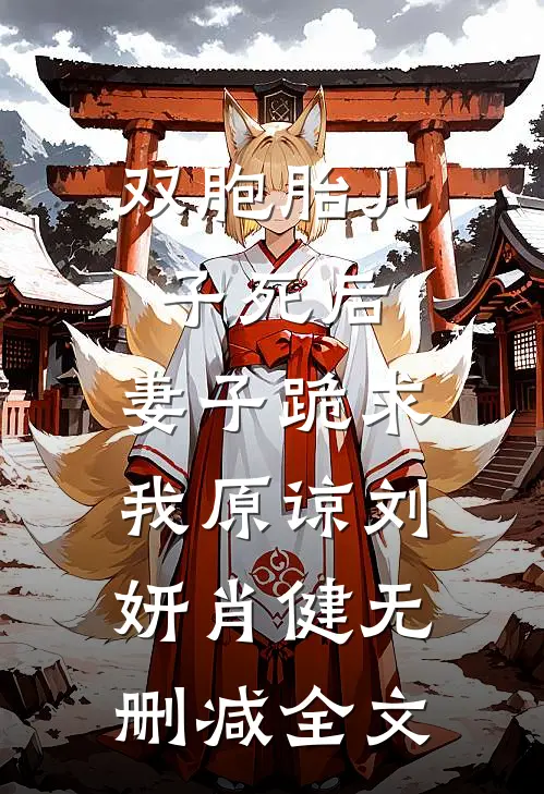 双胞胎儿子死后，妻子跪求我原谅刘妍肖健无删减全文