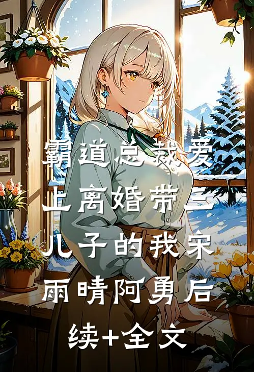 霸道总裁爱上离婚带三儿子的我宋雨晴阿勇后续+全文