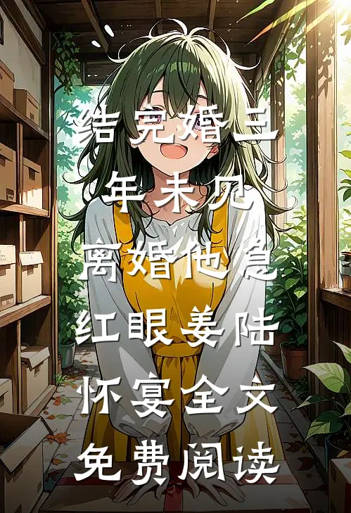 结完婚三年未见，离婚他急红眼姜陆怀宴全文免费阅读