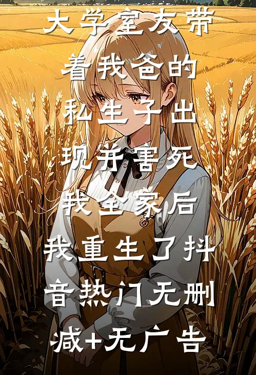 大学室友带着我爸的私生子出现并害死我全家后，我重生了抖音热门无删减+无广告